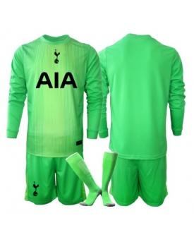 Billige Fotballdrakt Tottenham Hotspur Keeper Replika Hjemmedraktsett Barn 2025-26 Langermet (med bukser)